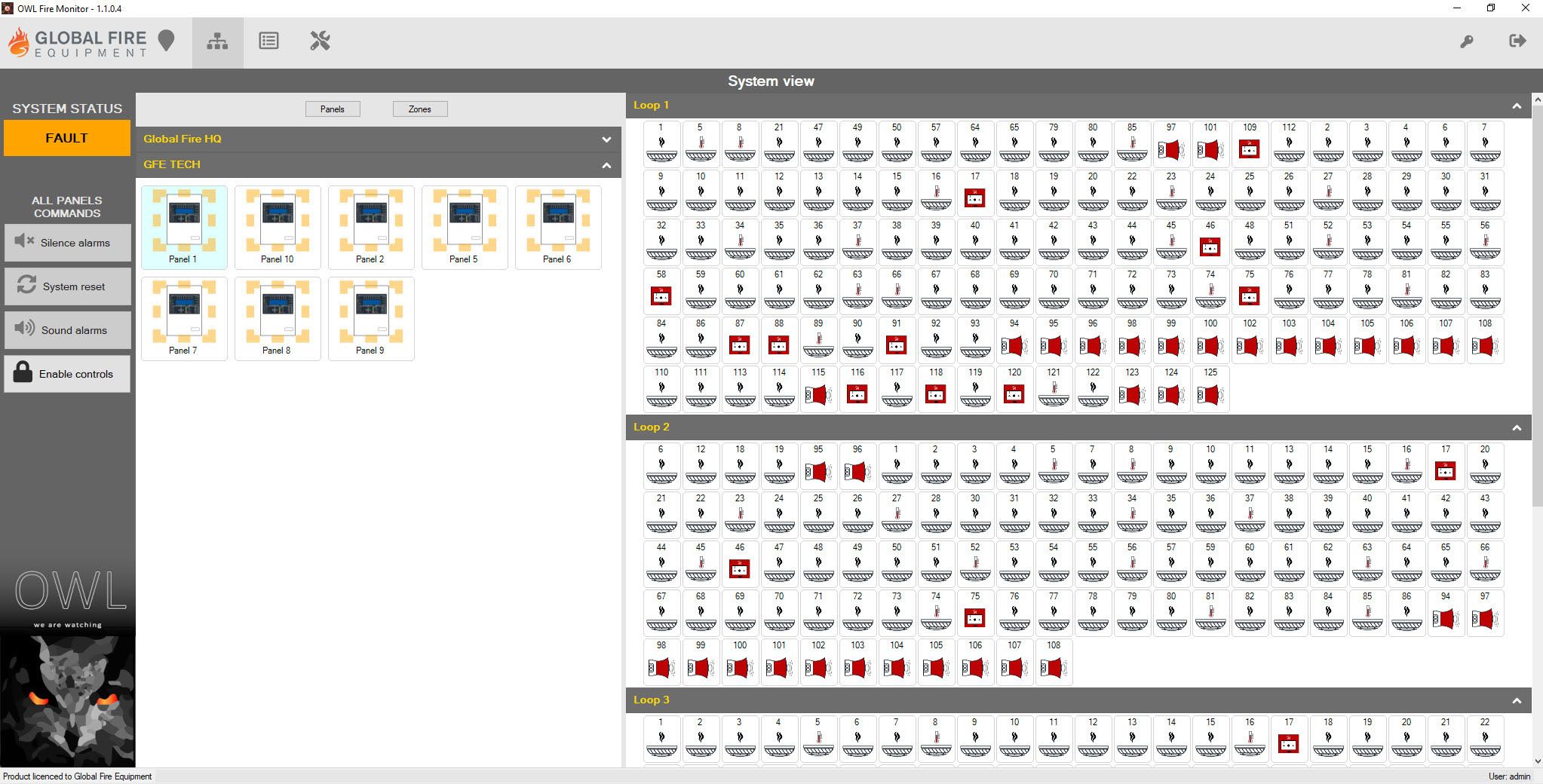 Global Fire Equipment launches OWL – an advanced ‘plug and play’ fire alarm management and monitoring software